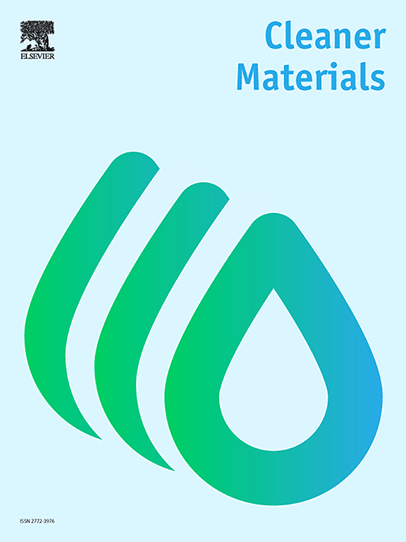 Go to journal home page - Cleaner Materials